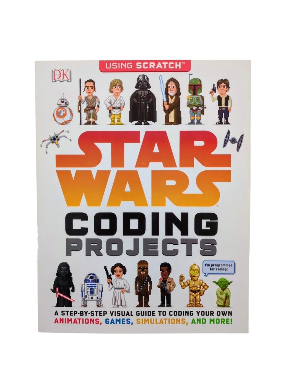 Star Wars Coding Projects Book DK Using Scratch Visual Guide Learn to Code
